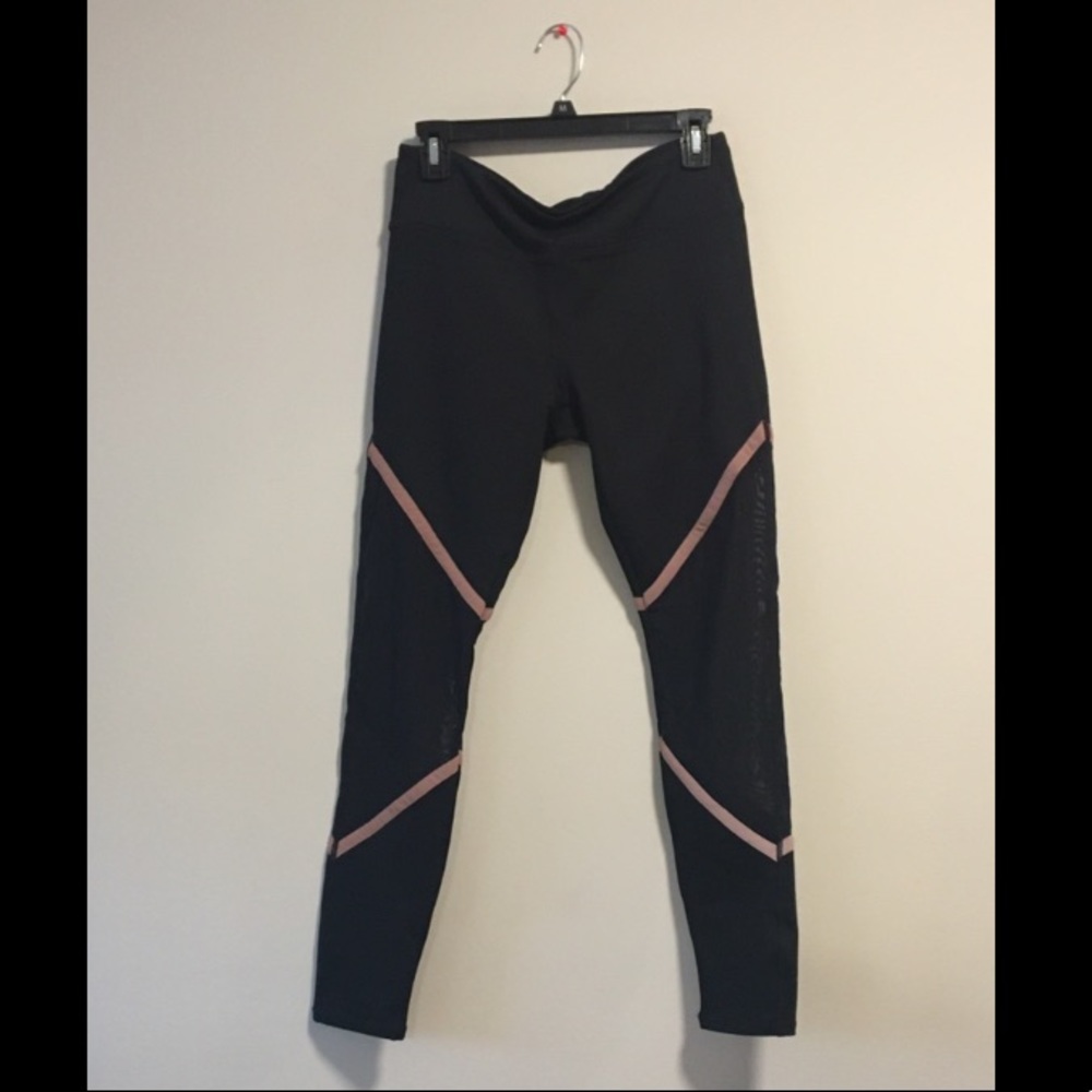 Fabletics black leggings, size M